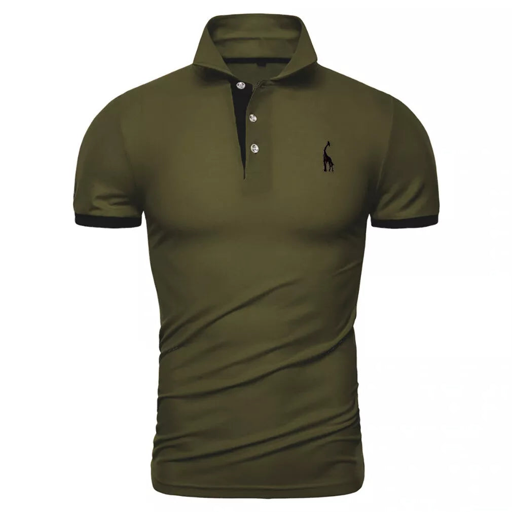 New Mens Polo Shirt T-Shirt Top Short Sleeve Contrast Colours S M L XL PL05