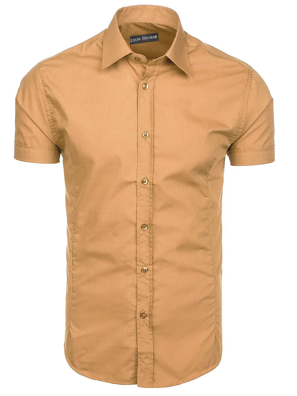 Mens Short Sleeve Shirts Casual Formal Slim Fit Shirt Top PS 05