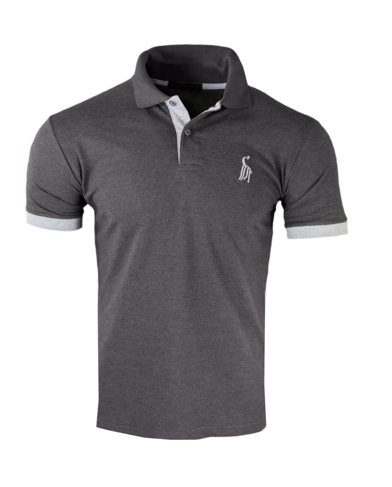 New Mens Polo Shirt T-Shirt Top Short Sleeve Contrast Colours S M L XL PL05