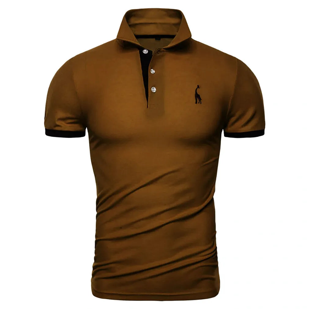 New Mens Polo Shirt T-Shirt Top Short Sleeve Contrast Colours S M L XL PL05