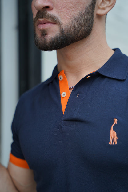 New Mens Polo Shirt T-Shirt Top Short Sleeve Contrast Colours S M L XL PL05
