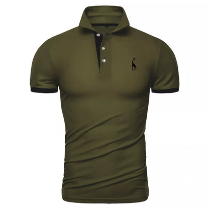 New Mens Polo Shirt T-Shirt Top Short Sleeve Contrast Colours S M L XL PL05