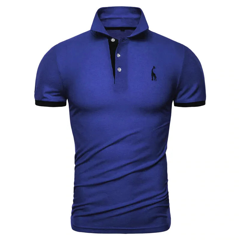 New Mens Polo Shirt T-Shirt Top Short Sleeve Contrast Colours S M L XL PL05