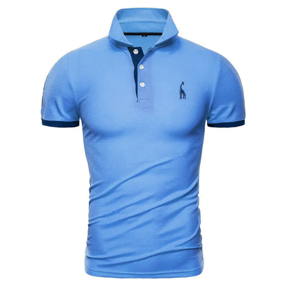 New Mens Polo Shirt T-Shirt Top Short Sleeve Contrast Colours S M L XL PL05