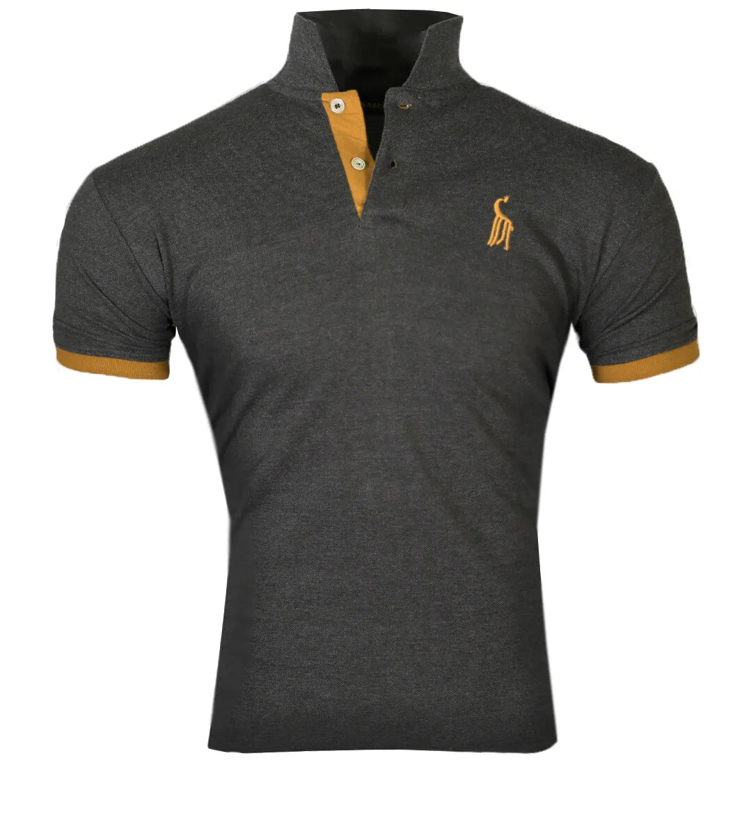 New Mens Polo Shirt T-Shirt Top Short Sleeve Contrast Colours S M L XL PL05