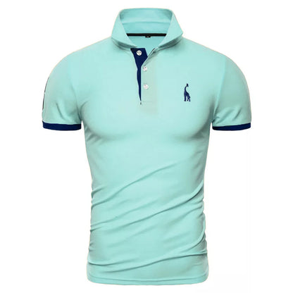 New Mens Polo Shirt T-Shirt Top Short Sleeve Contrast Colours S M L XL PL05