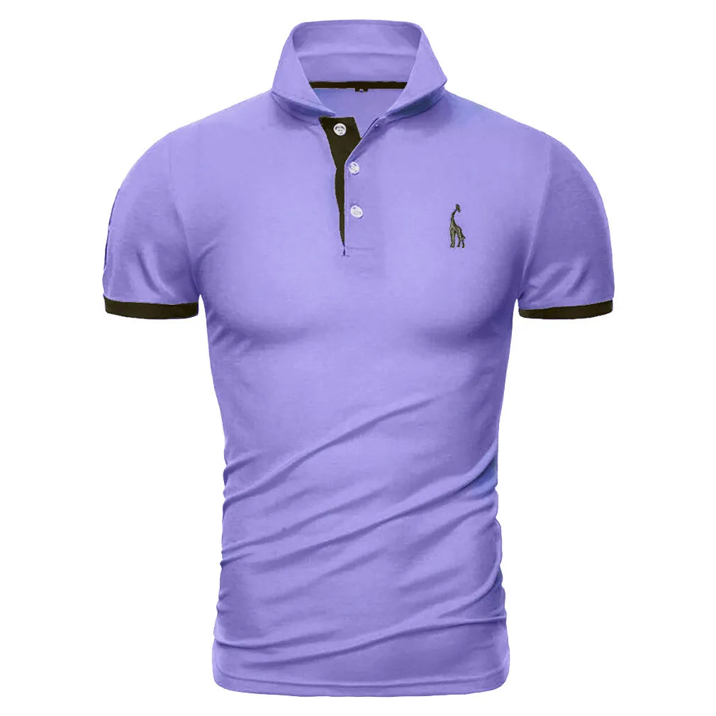 New Mens Polo Shirt T-Shirt Top Short Sleeve Contrast Colours S M L XL PL05