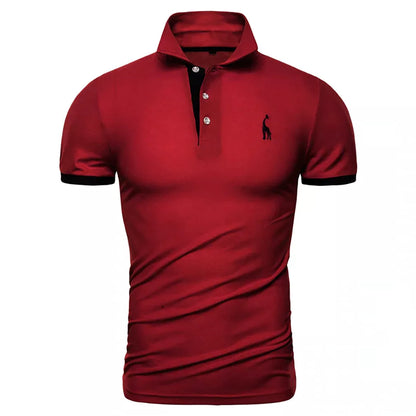 New Mens Polo Shirt T-Shirt Top Short Sleeve Contrast Colours S M L XL PL05