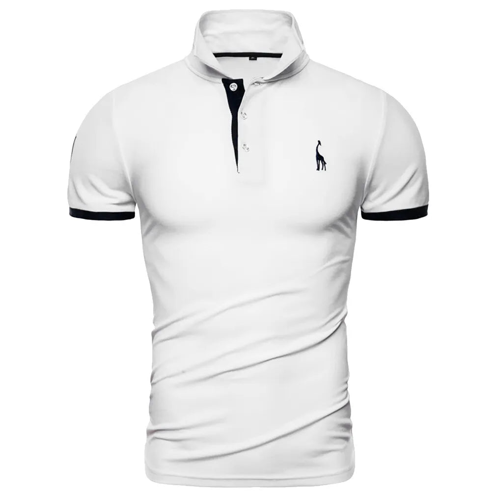 New Mens Polo Shirt T-Shirt Top Short Sleeve Contrast Colours S M L XL PL05